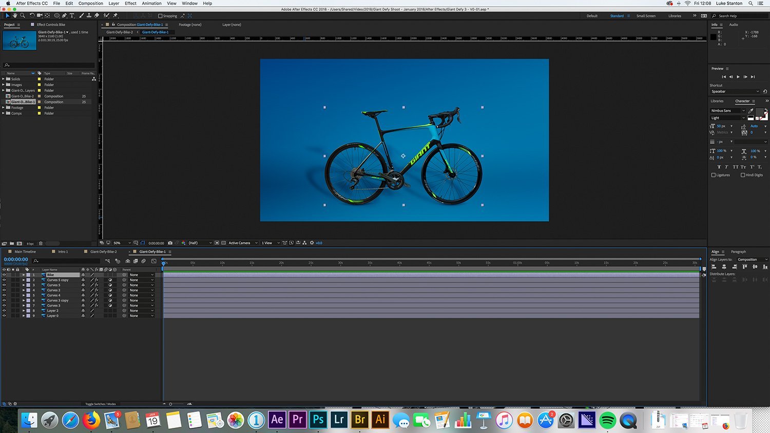 Post-production for bike product explainer video and animation production (1)