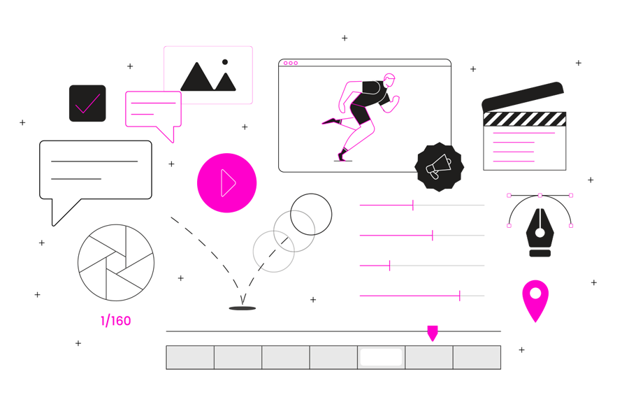 Video Production Services Graphic Icon