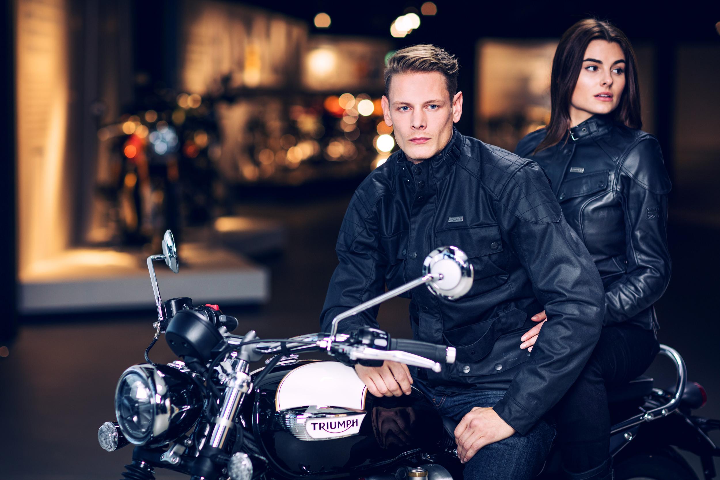 Campaign Photography for Triumph Motorcycles Advertising Campaign