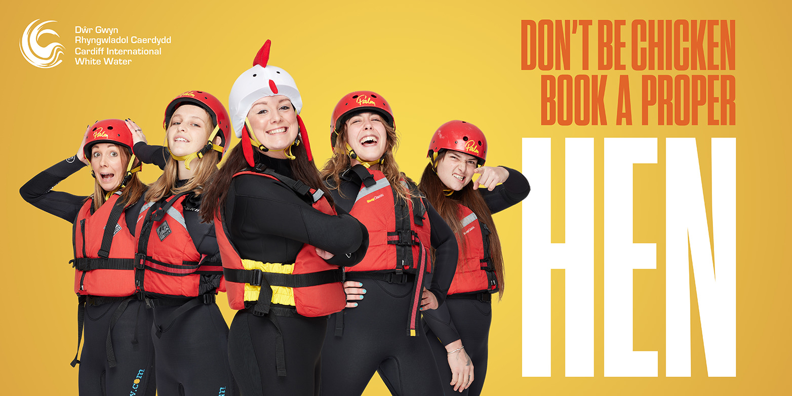 Studio Photography for Cardiff International Whitewater Advertising Campaign (2)