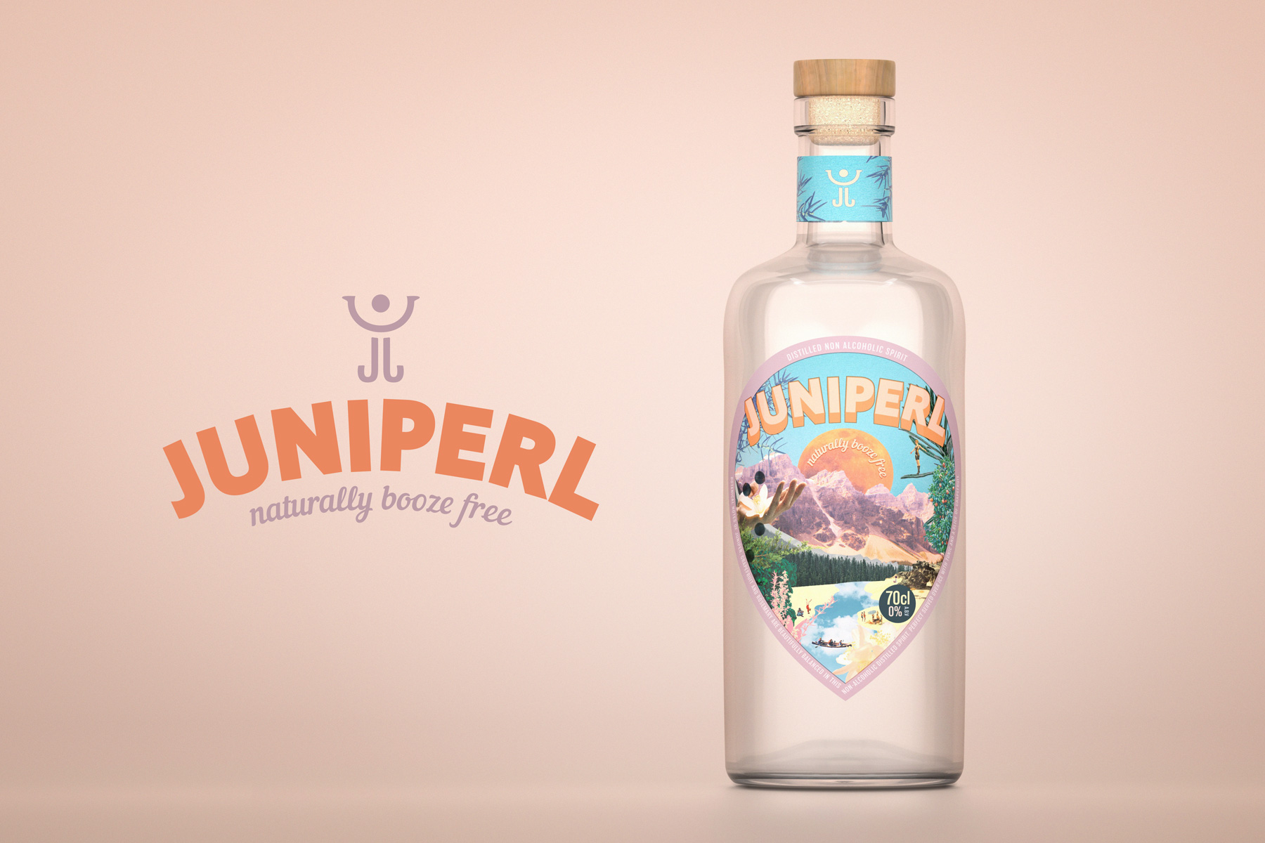 CGI Product Photography for Juniperl alcohol free gin (1)