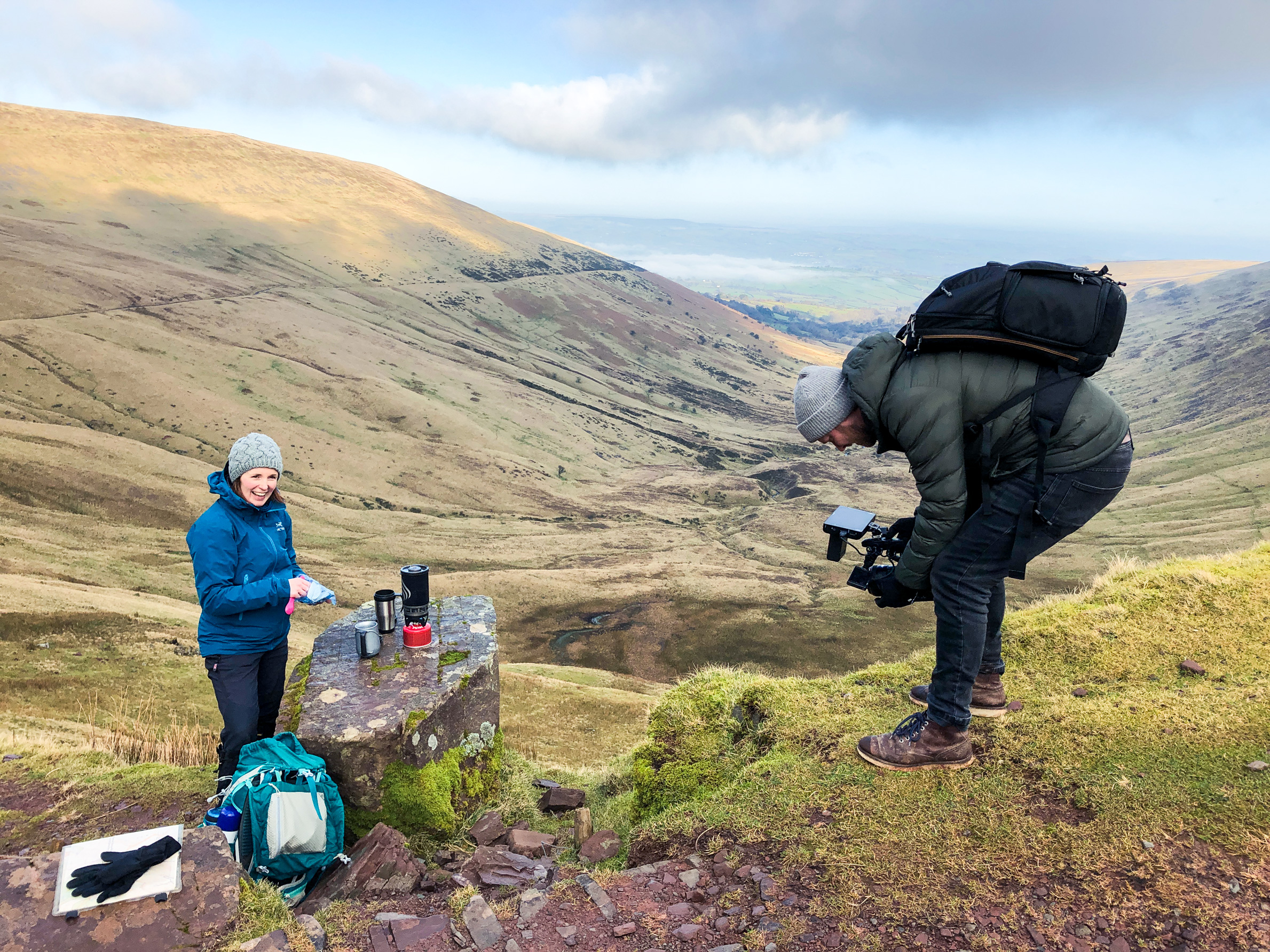 Commercial Video and Photography Shoot in Brecon