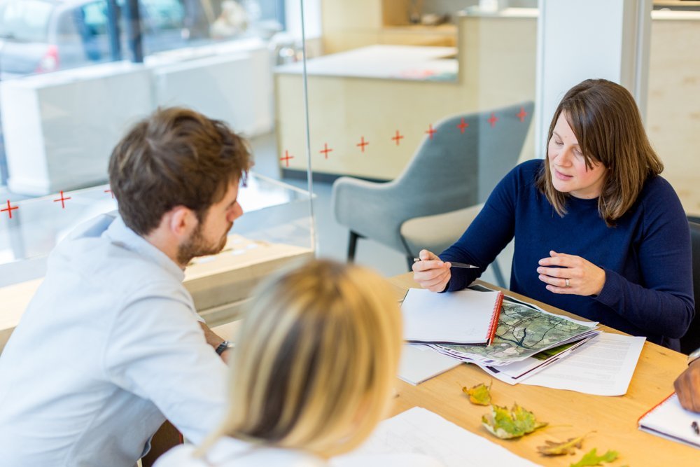 Lifestyle photography of a meeting for Loyn and Co Architects near Cardiff (1)