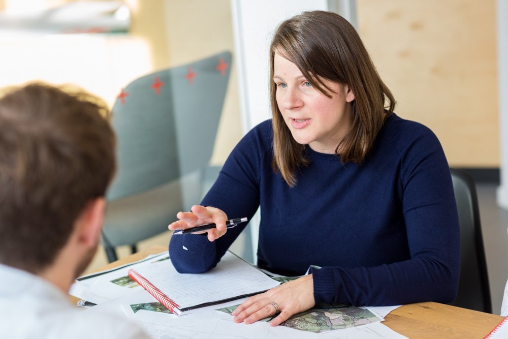 Lifestyle photography of a meeting for Loyn and Co Architects near Cardiff (2)