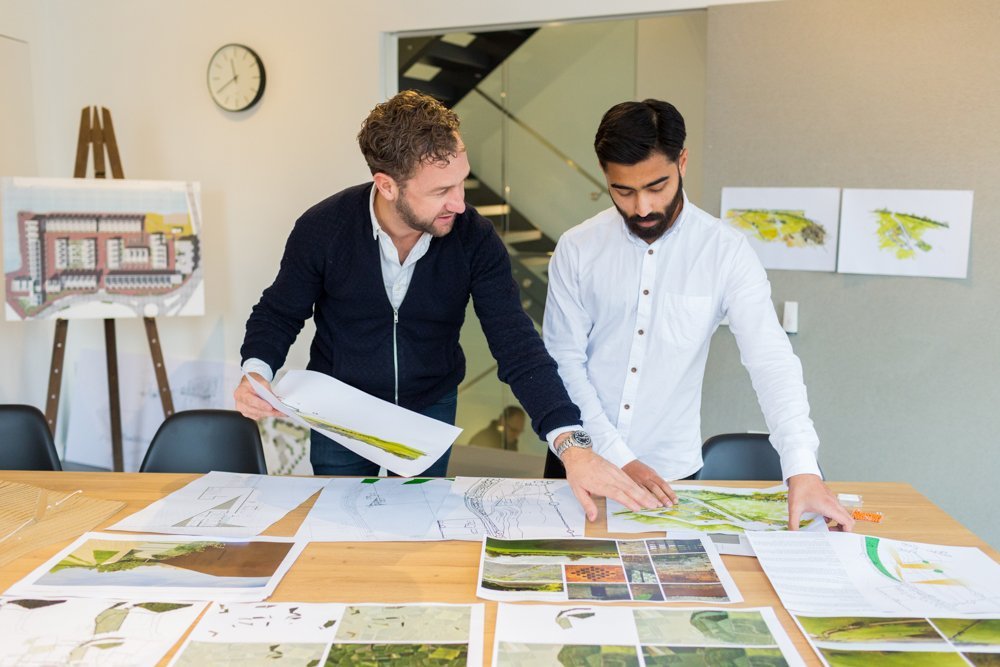 Lifestyle photography of a meeting for Loyn and Co Architects near Cardiff (3)